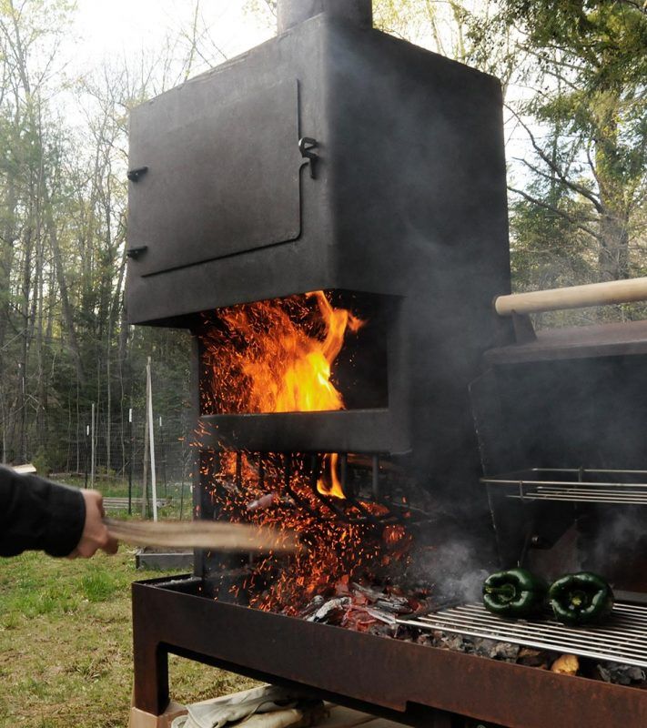 Evolueren smokkel produceren Outdooroven XL BBQ en Oven voor pizza, ovenschotel. Maak zelf houtskool in  deze braai BBQ of roken – Bula Outdoor