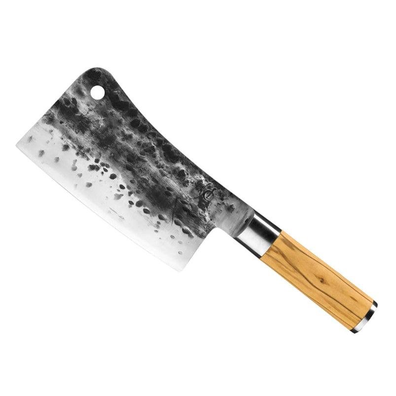 Forged Olive Cleaver Hakmes - Afbeelding 4